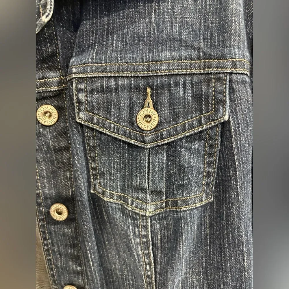 Tommy Hilfiger Women’s Dark Blue Denim Jacket